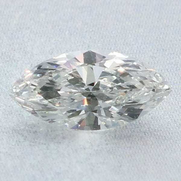 0.5ct H VS2 marquise natural diamond engagement ring stone with bright sparkle