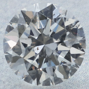 0.51 Carat Round EGL Natural Diamond D-SI2 GOOD symmetry, VERY GOOD polish.
