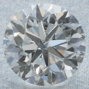 0.52 Carat Round EGL Natural Diamond F-SI2 VERY GOOD symmetry, VERY GOOD polish.