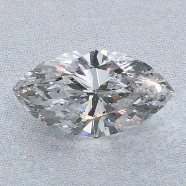 Loose 0.50 carat marquise natural diamond F SI2 for engagement ring