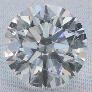 Natural 0.5 Carat D SI2 Round EGL Diamond