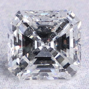 Natural 0.5 Carat H VS1 Asscher EGL Diamond