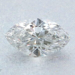 Natural 0.5 Carat E SI1 Marquise EGL Diamond