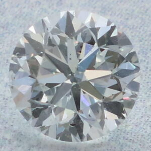 Natural 0.52 Carat F SI1 Round EGL Diamond