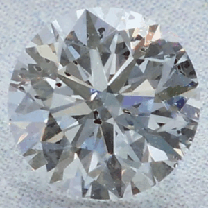 0.51 Carat Round EGL Natural Diamond E-SI3 VERY GOOD symmetry, VERY GOOD polish.