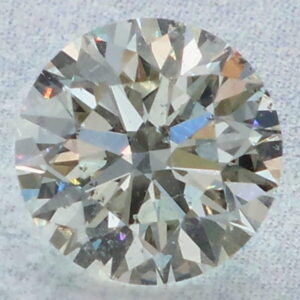 Natural 0.5 Carat L I1 Round GIA Diamond