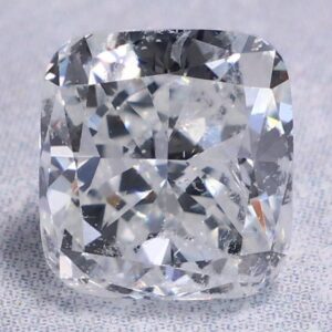 1.01 Carat Cushion EGL Natural Diamond H-SI2 GOOD symmetry, VERY GOOD polish.