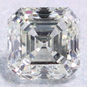 Natural 1.08 Carat Q VS2 Asscher GIA Diamond