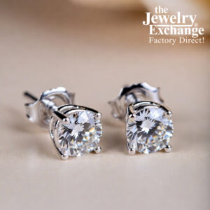 GIA Certified I-VS2 Natural Diamond Studs (2cttw)