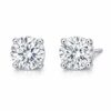 1ct lab-grown diamond stud earrings for the holiday season