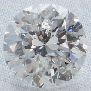 Natural 0.72 Carat H I1 Round EGL Diamond