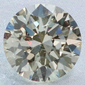 Natural 1.01 Carat N I1 Round GIA Diamond