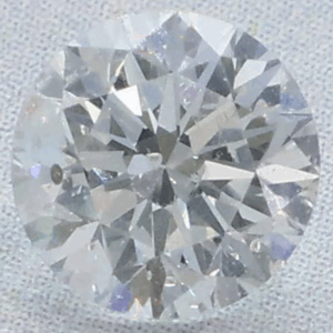 Natural 0.61 Carat E SI2 Round EGL Diamond