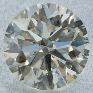 Natural 0.9 Carat L SI1 Round GIA Diamond