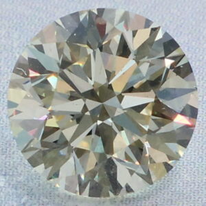 Natural 1.58 Carat O SI1 Round GIA Diamond