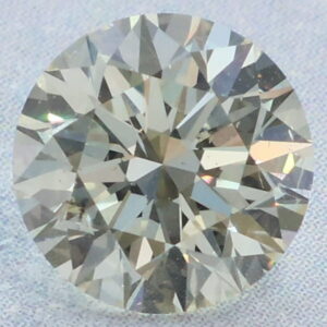 Natural 1.51 Carat O SI2 Round GIA Diamond