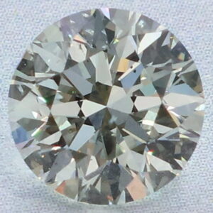 Natural 1.5 Carat N SI1 Round GIA Diamond