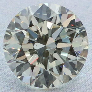 Natural 1.51 Carat N SI1 Round GIA Diamond