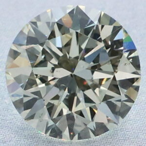 Natural 1.7 Carat N SI2 Round GIA Diamond