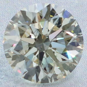 Natural 1.52 Carat N I1 Round GIA Diamond