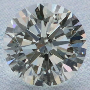 Natural 1.52 Carat L I1 Round GIA Diamond