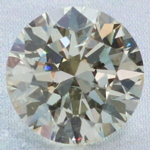 Natural 1.51 Carat N I1 Round GIA Diamond