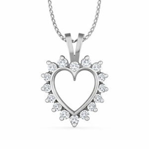 Diamond Heart Pendant (1/2cttw)