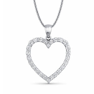 Diamond Heart Pendant (1/2cttw)