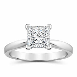 Princess Diamond Solitaire Ring (GIA Certified 2cttw)