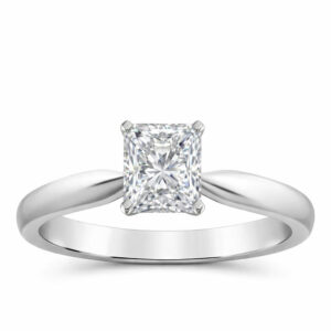 Radiant Diamond Solitaire Ring (GIA Certified 1cttw)
