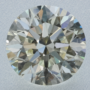 Natural 2.5 Carat O VS2 Round GIA Diamond