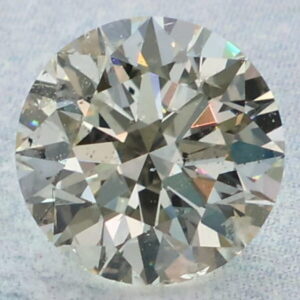 Natural 1.5 Carat N I1 Round GIA Diamond