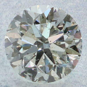Natural 1.51 Carat K I1 Round GIA Diamond