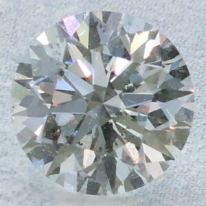 Natural 1.06 Carat G I1 Round GIA Diamond