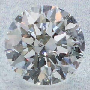 Natural 1 Carat F I1 Round GIA Diamond