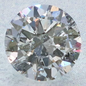 Natural 1 Carat E I1 Round GIA Diamond