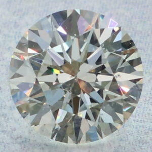 Natural 0.9 Carat L SI1 Round GIA Diamond