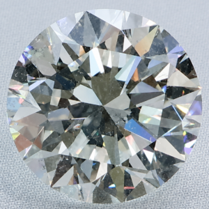 Natural 3.03 Carat H SI1 Round IGI Diamond