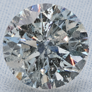 Natural 0.65 Carat Round Diamond