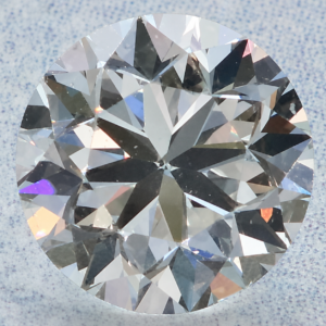 Natural 1.09 Carat H SI1 Round EGL Diamond