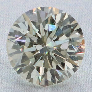 Natural 1.38 Carat O I1 Round EGL Diamond