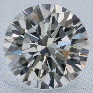 Natural 5.01 Carat H SI1 Round GIA Diamond