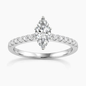 Marquise Diamond Engagement Ring (GIA Certified 1 1/6cttw)