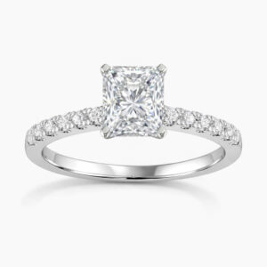 Radiant Diamond Engagement Ring (GIA Certified 1 1/6cttw)