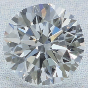 Natural 0.58 Carat G VS2 Round EGL Diamond