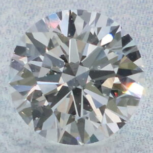 Natural 0.61 Carat F SI1 Round EGL Diamond
