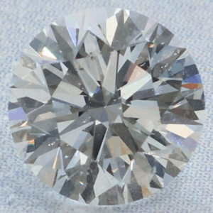 Natural 0.69 Carat E SI2 Round EGL Diamond