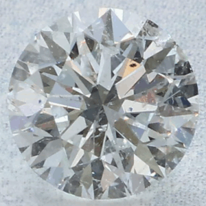 Natural 0.73 Carat F I1 Round EGL Diamond