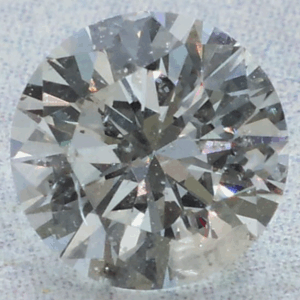 Natural 0.72 Carat Round Diamond
