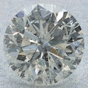 Natural 0.86 Carat Round Diamond